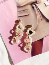 Gabby Earrings - White Gold