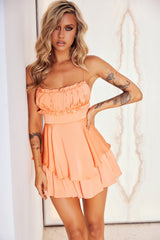 After Midnight Playsuit - Peach