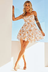 Carmela Mini Dress - White