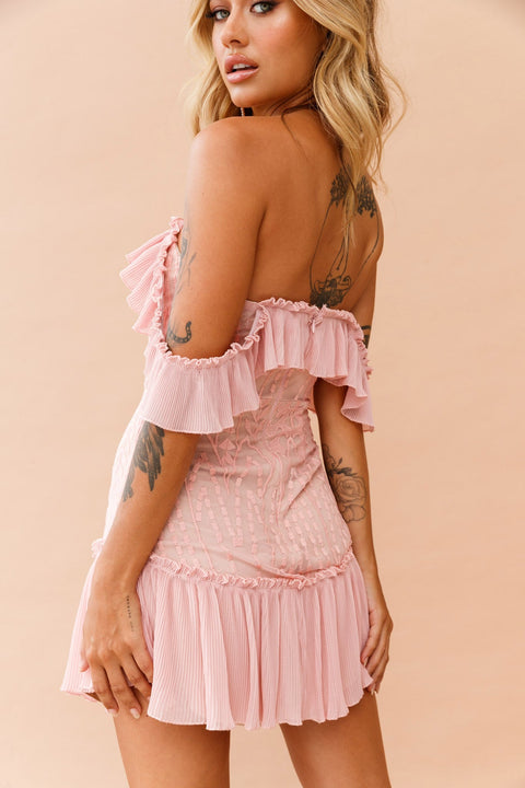 Venetian Summer Dress - Blush