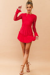 The Only Muse Dress - Red