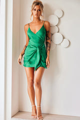 Sweetest Thing Mini Dress - Emerald