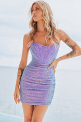 Venus Mini Dress - Purple Multi