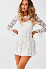 Fame Mini Dress - White