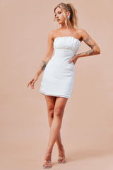 Brentwood Mini Dress - White