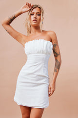 Brentwood Mini Dress - White