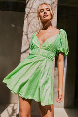 Darling Mini Dress - Green