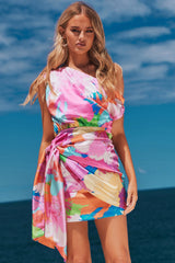 Ocean Avenue Mini Dress - Multi
