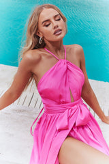 Marigold Maxi Dress - Hot Pink