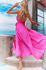 Marigold Maxi Dress - Hot Pink