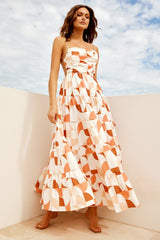 Dahlia Maxi Dress - Orange