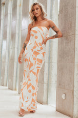 Dawn Maxi Dress - Orange