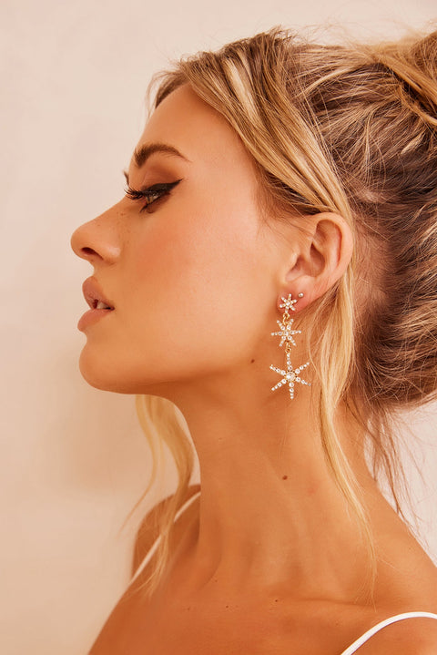 Tiana Earrings - Gold