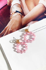 Another Light Earrings - Pink