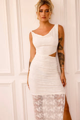 Moon Child Maxi Dress - White