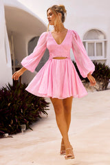 First Date Mini Dress - Pink