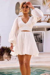 First Date Mini Dress - White