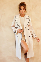 Calla Lilly Trench Coat - Beige