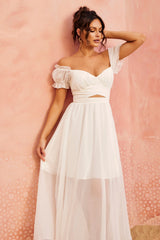 Perfect Storm Maxi Dress - White