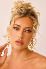 Show Stopper Earrings - Gold