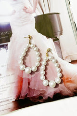 Pearl Perfection Earrings - White